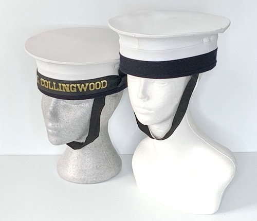 Royal navy sailor hat tally - royal,