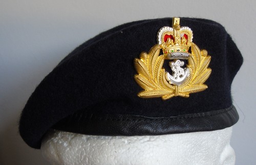 Royal navy officers - navy, beret