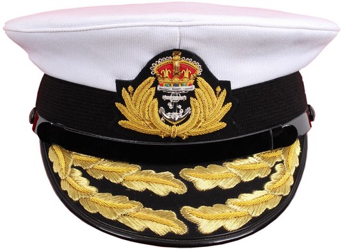 Royal navy admiral - admiral, cap