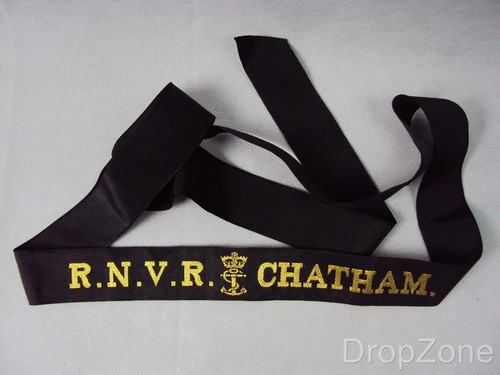 Royal navy cap tally - navy,