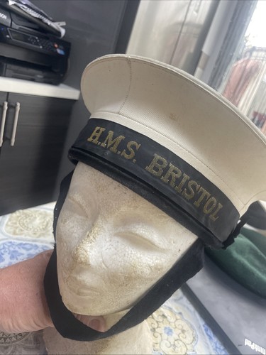 Vintage hms bristol royal navy - vintage,